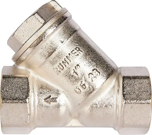 Фильтр угловой сетчатый 1"в x 1"в Rommer RFW-0001-000025 Фильтр угловой сетчатый 1"в x 1"в Rommer RFW-0001-000025