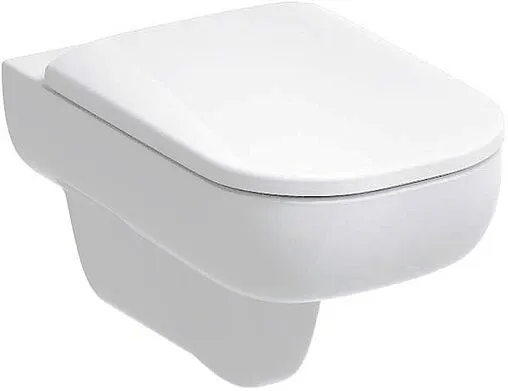 Унитаз подвесной безободковый Geberit Smyle Square Rimfree белый 500.210.01.1