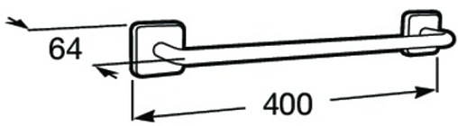 Полотенцедержатель Roca Victoria хром 816654001