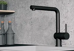 Смеситель для кухни Blanco Linus чёрный матовый 525806 Смеситель для кухни Blanco Linus чёрный матовый 525806, 3