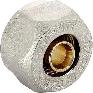 Концовка для труб из сшитого полиэтилена ¾&quot;ек x 17x2.0мм Uni-fitt 681N1734, 1