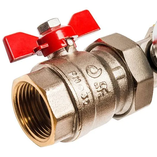 Группа коллекторная с расходомерами 12 отводов 1&quot;в/в x ¾&quot;ек Stout SMB 0473 000012