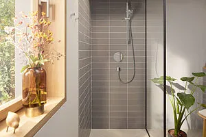 Смеситель для душа скрытого монтажа Hansgrohe Rebris E хром 72668000 Смеситель для душа скрытого монтажа Hansgrohe Rebris E хром 72668000, 3