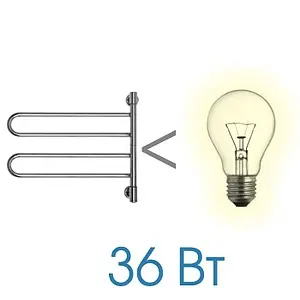 Полотенцесушитель электрический U-образный Energy U-G2 полированная сталь, 4