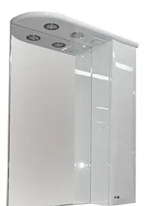 Шкаф-зеркало Aquaton Джимми 57 R белый 1A034002DJ01R, 1