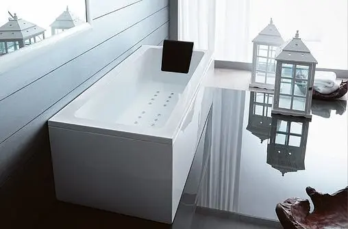 Ванна акриловая Treesse Quadra 180x80 белый V0781