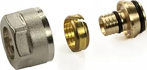 Концовка для металлопластиковых труб ¾"ек x 16x2.0мм General Fittings 570080N051620A Концовка для металлопластиковых труб ¾"ек x 16x2.0мм General Fittings 570080N051620A, 2