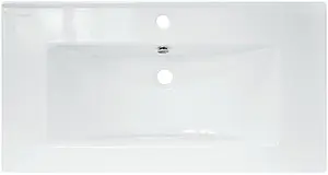 Раковина Sanita Luxe Quadro 90 белый WB.FN/Quadro/90-C/WHT.G/S1, 4