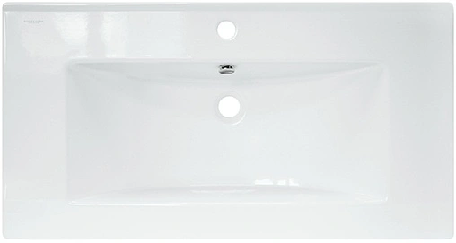 Раковина Sanita Luxe Quadro 90 белый WB.FN/Quadro/90-C/WHT.G/S1