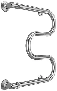 Полотенцесушитель водяной Terminus М-образный AISI 1&quot; БШ 500х400 полированная сталь 4620768881466, 1