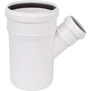 Тройник внутренний бесшумный D=110x50мм Угол 45° Sinikon 510031.K, 1