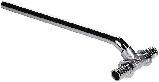 Трубка аксиальная для подключения радиатора проходная 20мм x 15мм x 20мм L-300мм Valtec VTm.482.C.201520