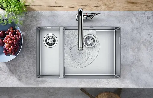 Мойка кухонная с встроенным смесителем Hansgrohe C71-F655-09 75x50 нержавеющая сталь 43206800