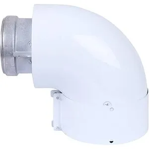 Колено для дымохода Ø 60/100мм ∠ 90° (Al) Vaillant 303808, 5