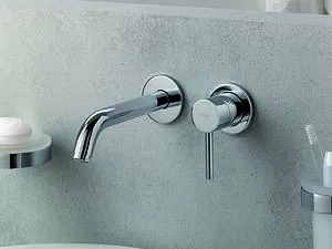 Смеситель для раковины из стены Kludi Bozz хром 382450576 Смеситель для раковины из стены Kludi Bozz хром 382450576, 3