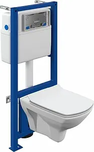 Комплект 4 в 1 Cersanit Carina XL CO DPL EO slim 64122, 1