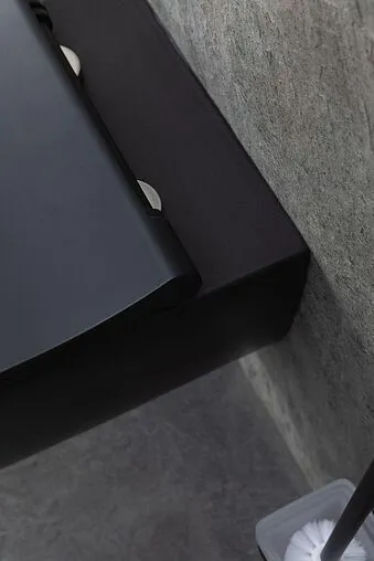 Унитаз подвесной безободковый Allen Brau Priority черный матовый 4.31001.31