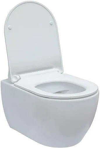 Унитаз подвесной безободковый Logan L5W City белый 00312557