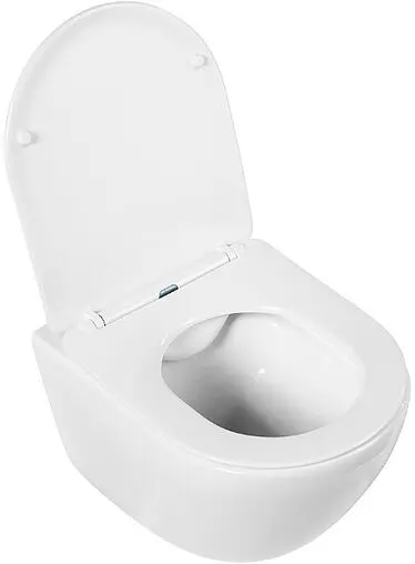 Комплект 5 в 1 BelBagno Amanda BB051CHR/BB051SC/BB002-80/BB014-SR-BIANCO с кнопкой белый глянцевый