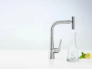 Смеситель для кухни с выдвижным изливом Hansgrohe Talis Select M51 300 1jet хром 72821000, 5