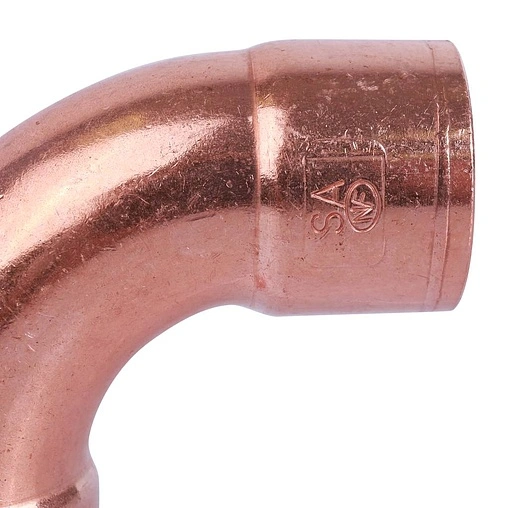 Отвод пайка двухраструбный 28мм угол 90° Sanha 5002A 15002A28E