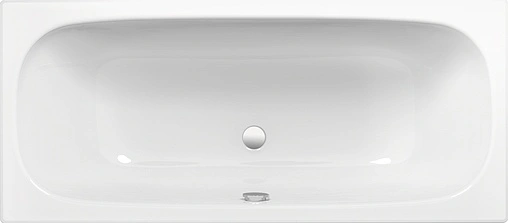 Ванна стальная Bette Duett 170x75 anti-slip Sense+easy-clean белый 3020-000 PLUS AS
