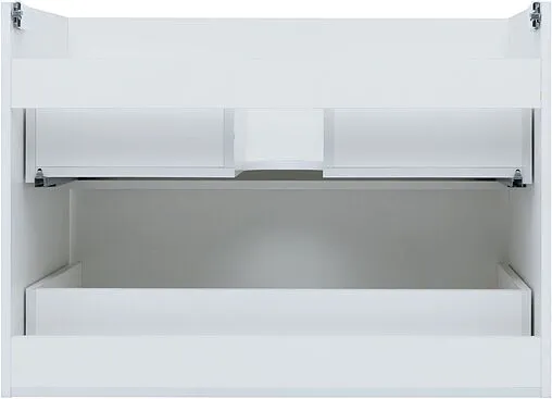 Тумба-умывальник подвесная Aquanet Терра 90 белый матовый 00313235+