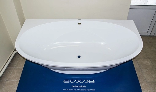 Ванна из искусственного камня Esse Mindoro 189x96 белый EMIN1890