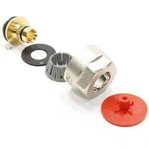 Концовка для труб из сшитого полиэтилена ¾&quot;ек x 14x1.5мм Rehau Rautherm S 12460441001, 1