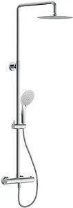 Душевая система с термостатом для душа Cersanit Brasko хром 63066 Душевая система с термостатом для душа Cersanit Brasko хром 63066, 1