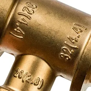 Тройник аксиальный редукционный 32мм x 20мм x 32мм Stout SFA-0014-322032 Тройник аксиальный редукционный 32мм x 20мм x 32мм Stout SFA-0014-322032, 5