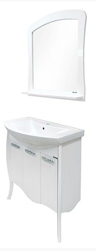 Тумба-умывальник напольная Comforty Венеция 80 белый 00003130163CF