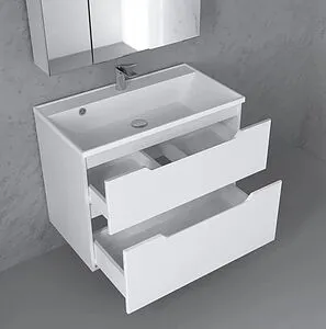 Тумба под умывальник подвесная Raval Wector 80 белый Wct.01.80/P/W/MD, 5