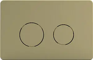 Клавиша смыва для унитаза Azario AZ-8200-0086/AZ-P57-0160 золото, 1