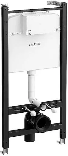 Комплект 6 в 1 Laufen Pro Rimless Z.RU93.0.771.5 с кнопкой хром глянцевый