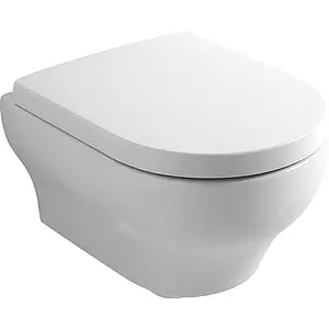 Унитаз подвесной безободковый Olympia Clear Rimless белый CLE1202R01 Унитаз подвесной безободковый Olympia Clear Rimless белый CLE1202R01, 1