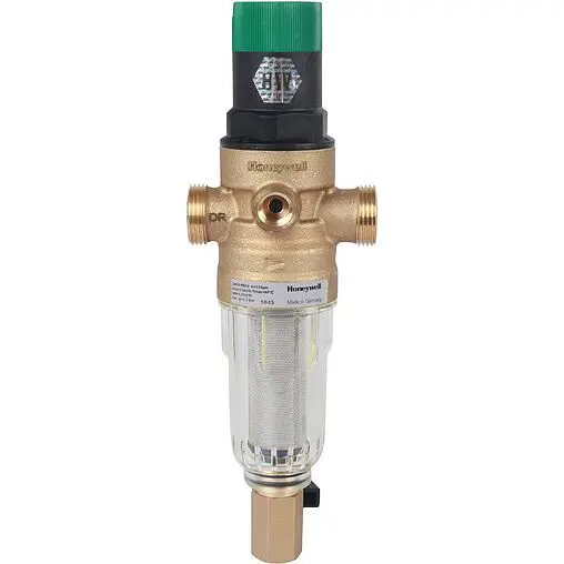 Фильтр тонкой очистки воды с редуктором давления ¾"н x ¾"н Honeywell-Braukmann FK06-¾"АА HWLFIN077