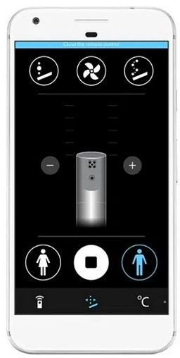 Умный унитаз-биде напольный безободковый VitrA V-Care Prime Rim-Ex белый 7232B403-6217