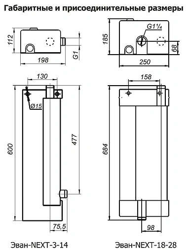 Котел электрический одноконтурный 9кВт Эван NEXT - 9 12909