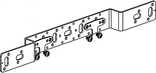 Монтажная пластина для двух настенных уголков Rehau Rautitan O 75/150 11055291008