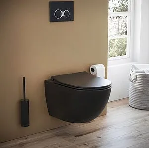 Крышка-сиденье для унитаза с микролифтом VitrA Sento черный матовый 120-083-009 Крышка-сиденье для унитаза с микролифтом VitrA Sento черный матовый 120-083-009, 3