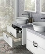 Тумба-умывальник подвесная Kerama Marazzi Canaletto 60 белый CN.60\M+