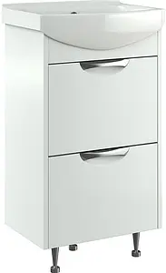 Тумба-умывальник напольная Cersanit Basic 50 белый SP-SU-BAS-CE50-2+S-UM-CE50/1-w, 1