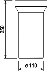Патрубок для унитаза Sanit 58.202.01..0000 Патрубок для унитаза Sanit 58.202.01..0000, 2