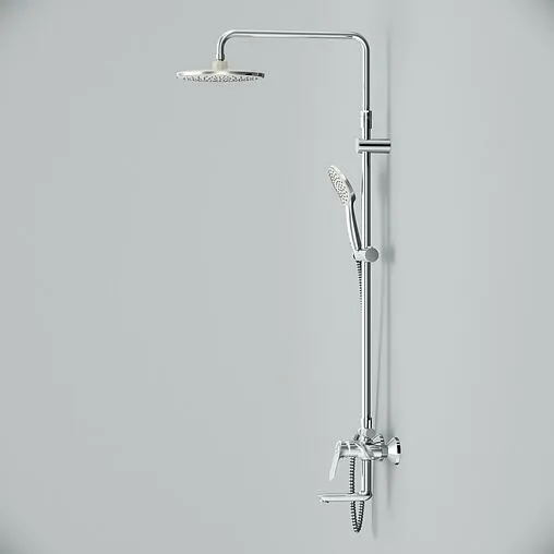 Душевая система со смесителем для ванны Am.Pm Sunny хром F0785C900 Душевая система со смесителем для ванны Am.Pm Sunny хром F0785C900