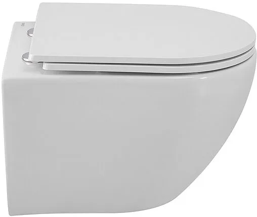 Унитаз подвесной безободковый Cezares Relax Tornado белый CZR-38088-49-TH-TOR/SC