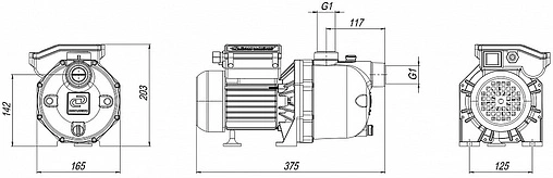 Насос поверхностный Джилекс Джамбо 60/35 П 3001