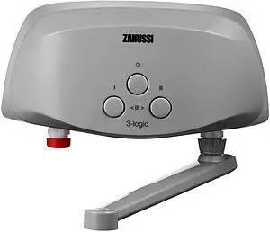 Водонагреватель проточный электрический Zanussi 3-logic SE 3.5 T (кран) серебристый Водонагреватель проточный электрический Zanussi 3-logic SE 3.5 T (кран) серебристый, 2