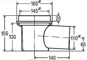Трап подвальный Viega Kellermeister 4956 150x150мм 106003 Трап подвальный Viega Kellermeister 4956 150x150мм 106003, 4