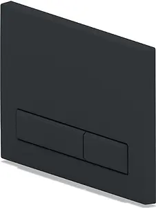Клавиша смыва для унитаза Ани Пласт WP1430 черный матовый Клавиша смыва для унитаза Ани Пласт WP1430 черный матовый, 1